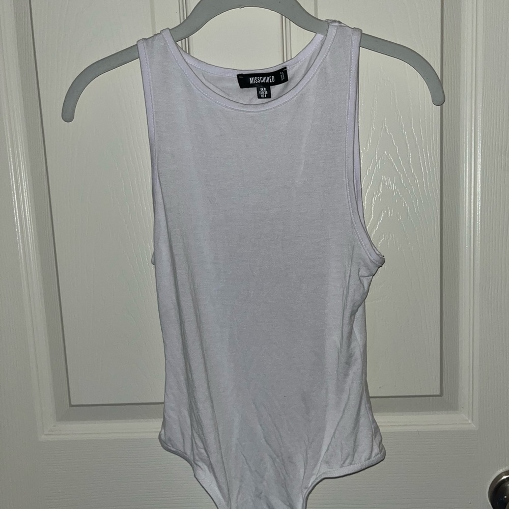 Misguided white body suit